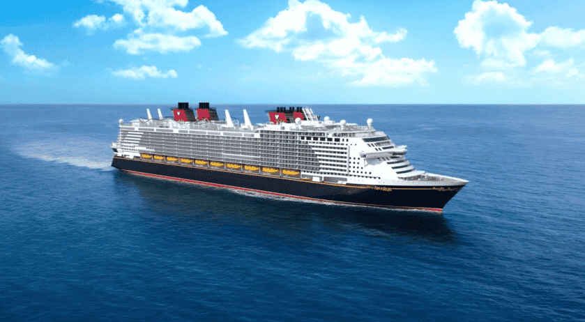 Novo navio da Disney se torna o maior já construído pela companhia