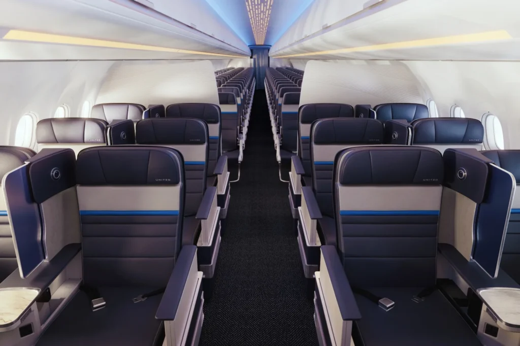a321xlr united airlines premium economy