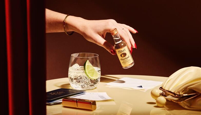 delta cardápio vodka