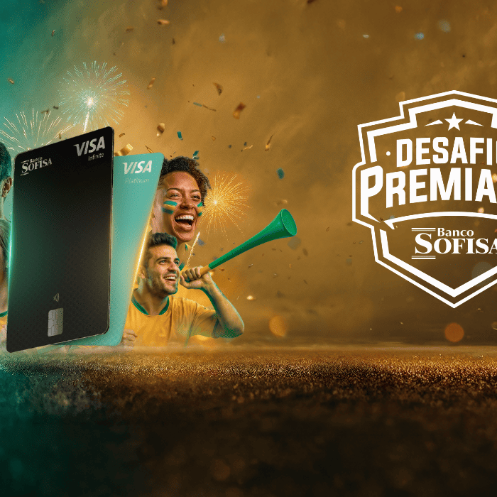 Sofisa lança “Desafio Premiado” com cashback de até 2% nos cartões Visa