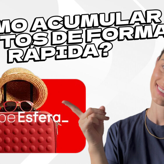 Tem vídeo novo no YouTube: Como acumular pontos mais rápido com o Clube Esfera