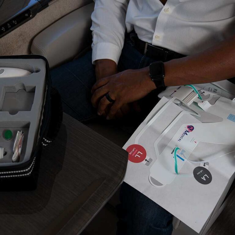 air europa suporte médico durante voo