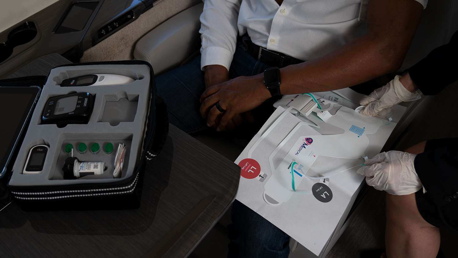 air europa suporte médico durante voo