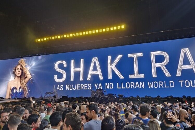 Como foi acompanhar o show da Shakira no espaço exclusivo do Santander
