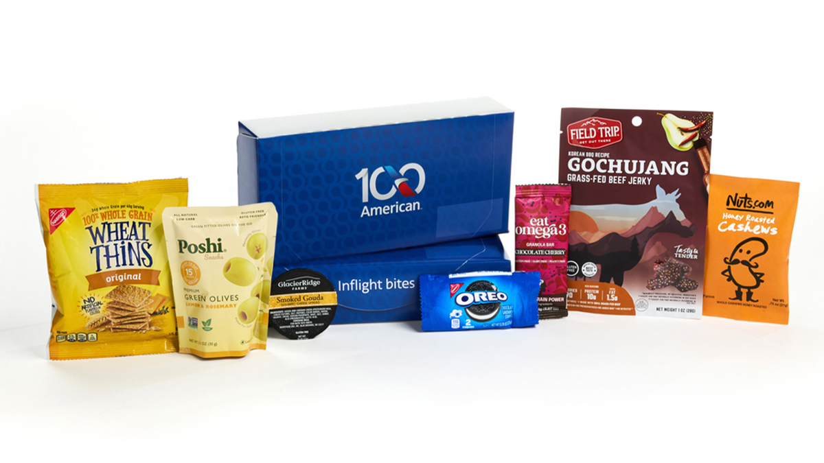 american airlines cardápio