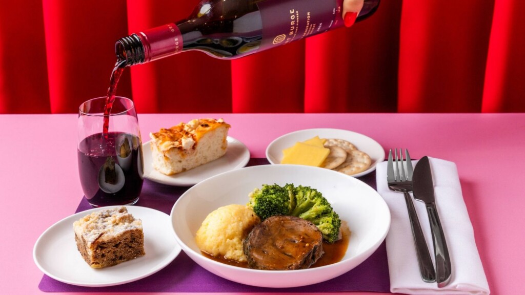 virgin australia menu