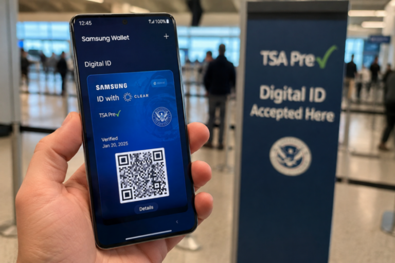 Passaporte digital Samsung chega à Wallet