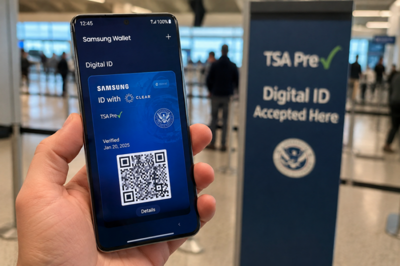 Passaporte digital Samsung chega à Wallet
