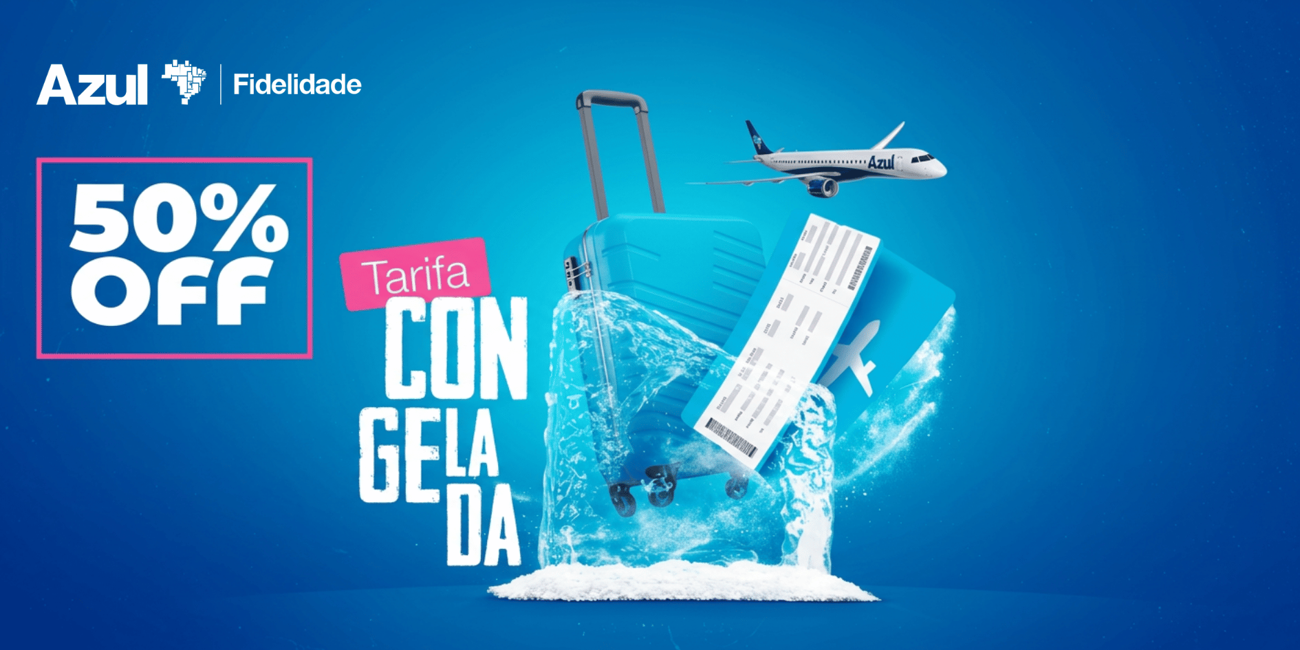 Azul congelada
