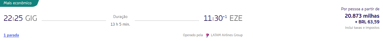 Mega Promo LATAM Pass: confira ofertas nacionais e internacionais a partir de 3.608 milhas
