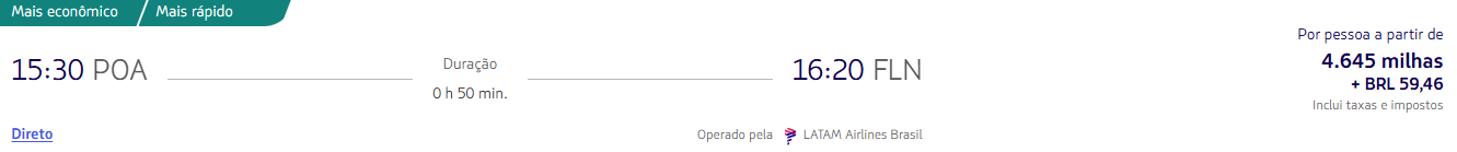 Alerta de passagens PPV! Confira trechos pelo Brasil a partir de 3.040 milhas LATAM Pass + taxas