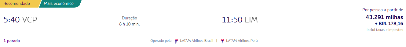 Alerta de passagens PPV! Veja trechos para a América do Sul a partir de 28.513 milhas LATAM Pass + taxas