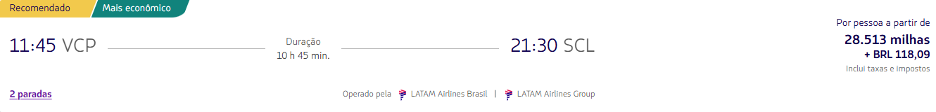 Alerta de passagens PPV! Veja trechos para a América do Sul a partir de 28.513 milhas LATAM Pass + taxas