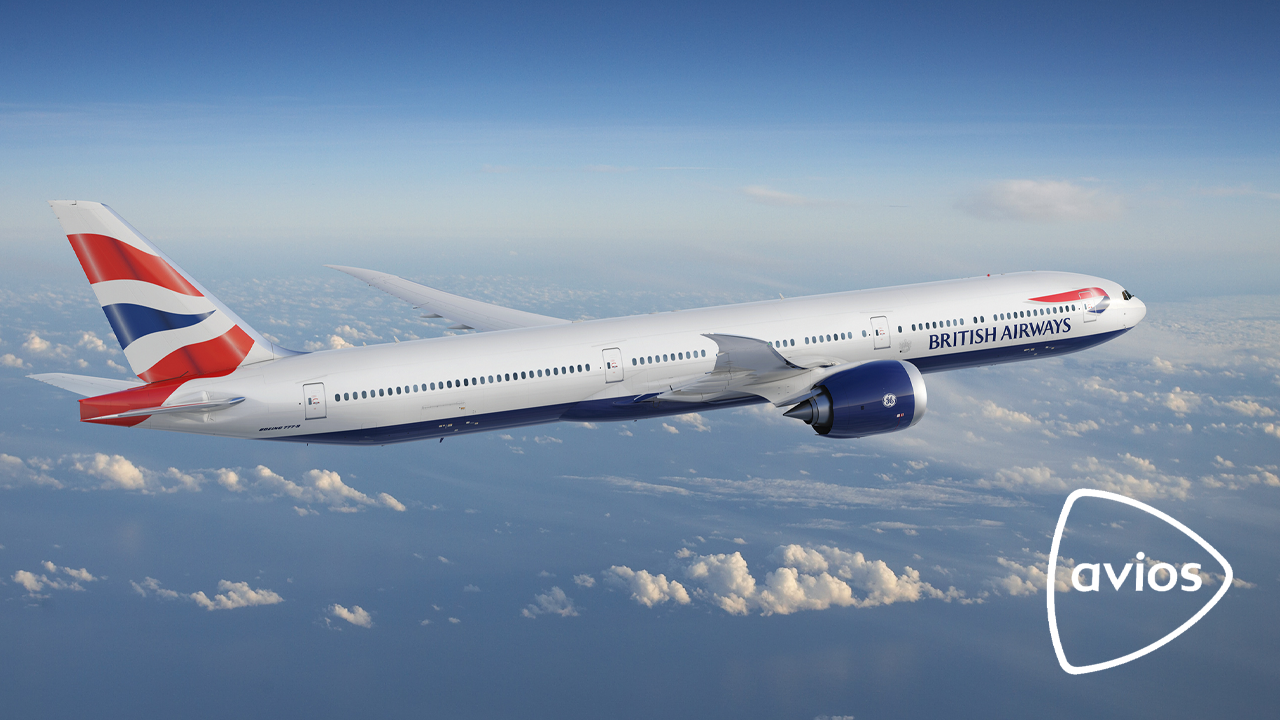 avios-british-airways emissões com avios british airways club