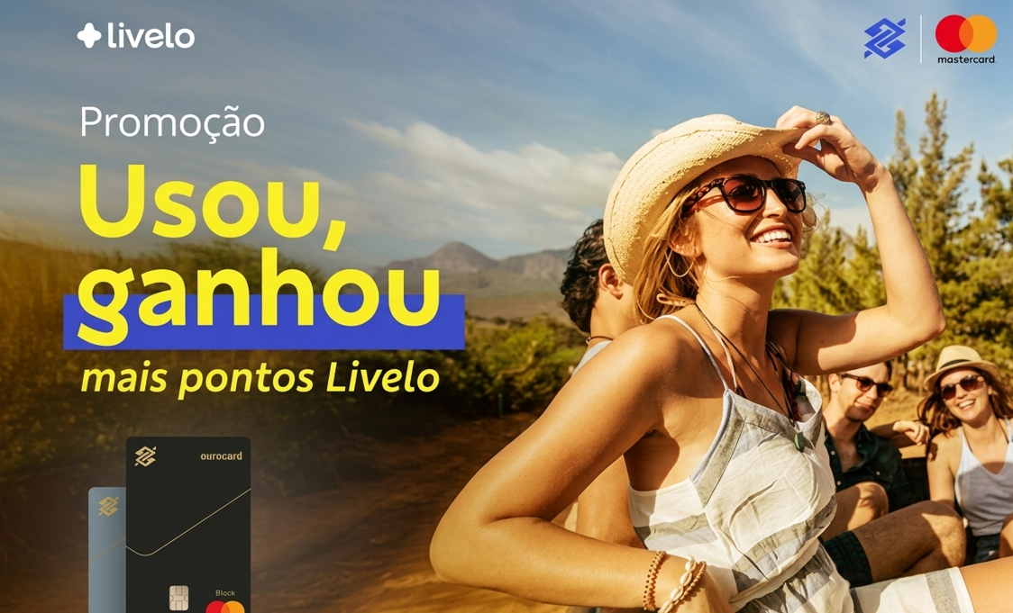 Nova promoção do Banco do Brasil oferece até 80 mil pontos Livelo