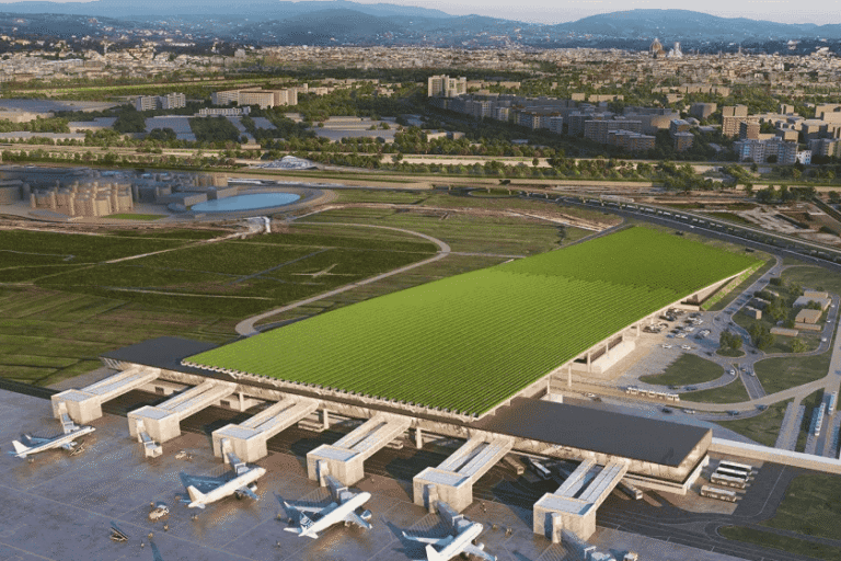 Aeroporto de Florença pode ganhar terminal com vinhedo no telhado