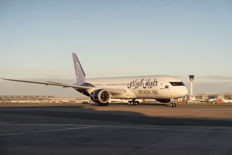 Riyadh Air estreia operação internacional com aeronaves próprias