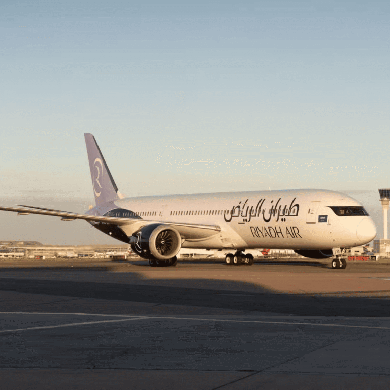 Riyadh Air estreia operação internacional com aeronaves próprias