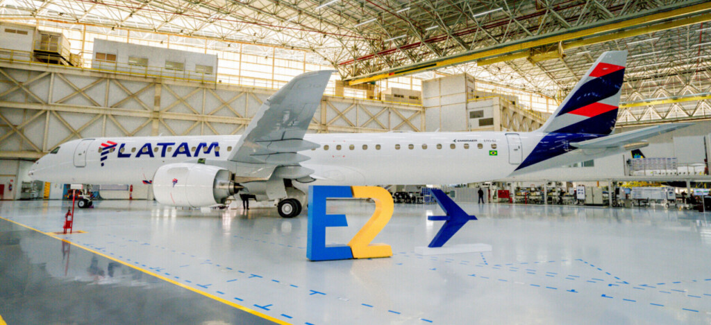 latam primeiro embraer e2