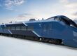 trem luna azul japão