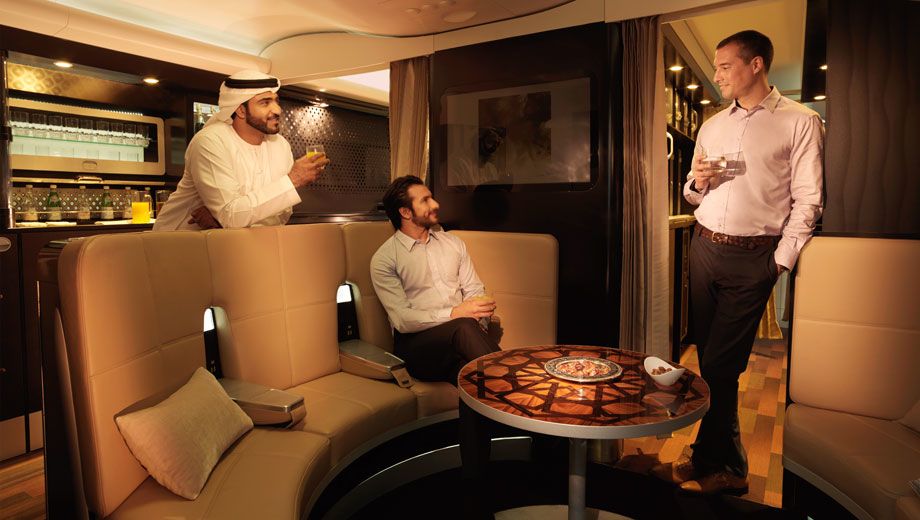 etihad the lobby bares e lounges a bordo