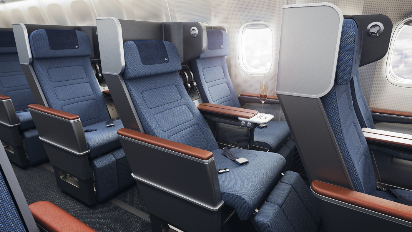 Lufthansa-Premium-Economy lufthansa assento check-in