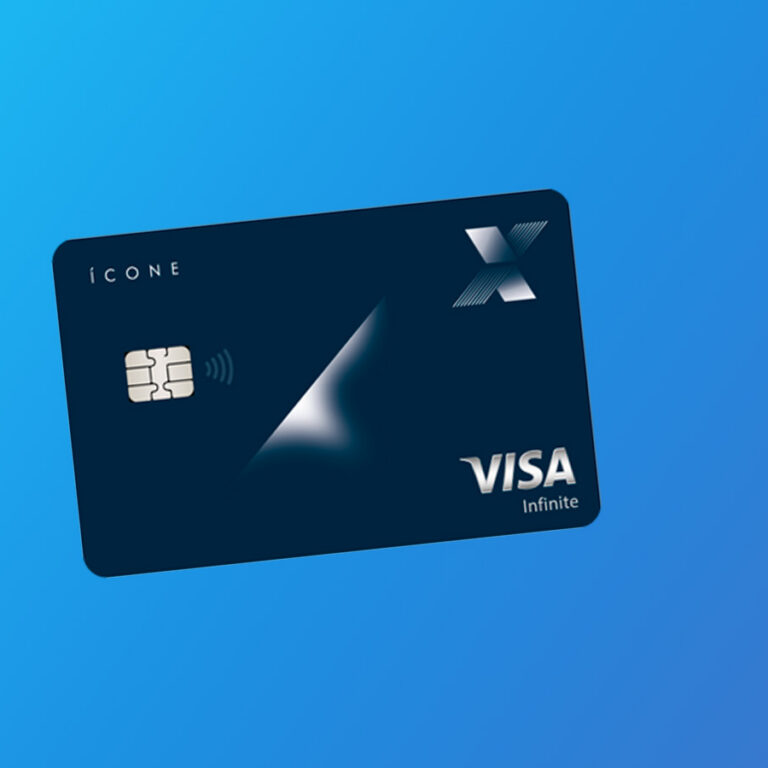 caixa ícone visa infinite pontuação
