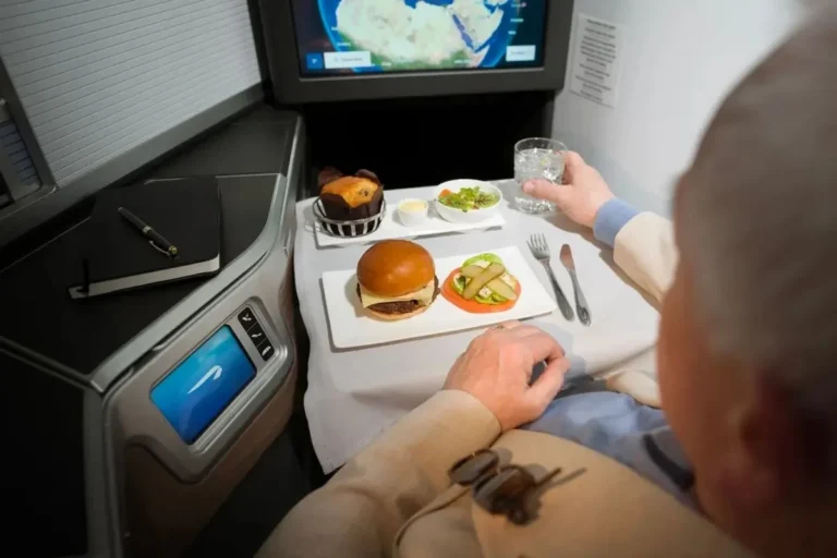 british airways executiva hambúrguer
