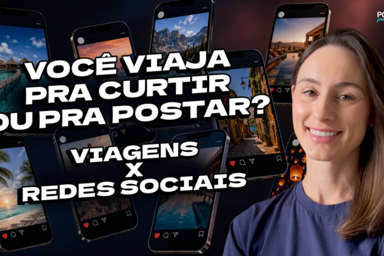 Tem vídeo novo no YouTube: você viaja para curtir ou para postar nas redes sociais?