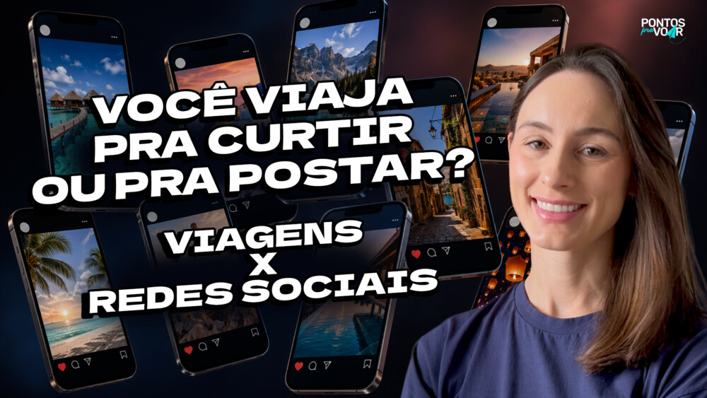 Tem vídeo novo no YouTube: você viaja para curtir ou para postar nas redes sociais?
