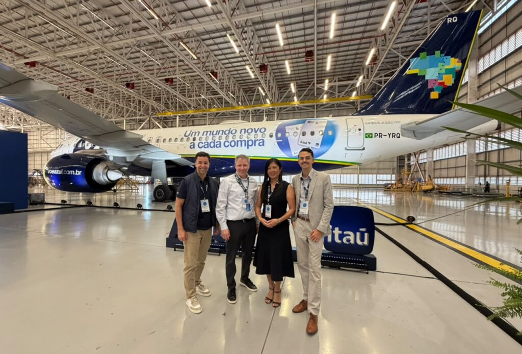 aeronave cartão azul itaú