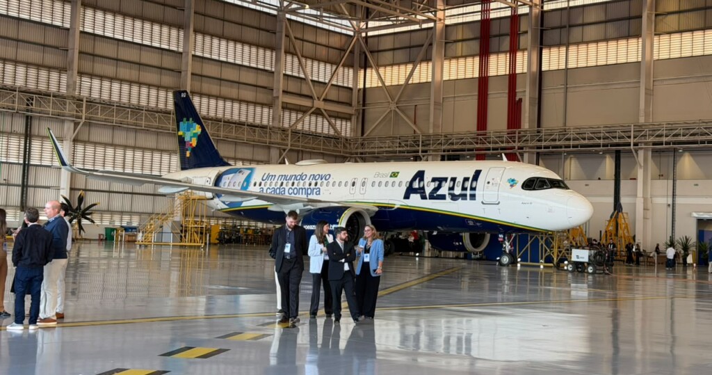 aeronave cartão azul itaú