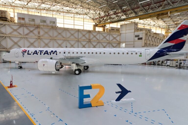latam embraer e2 internet
