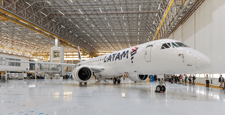 Embraer E195-E2 LATAM LATAM anuncia 42 rotas de operações com o Embraer E195-E2