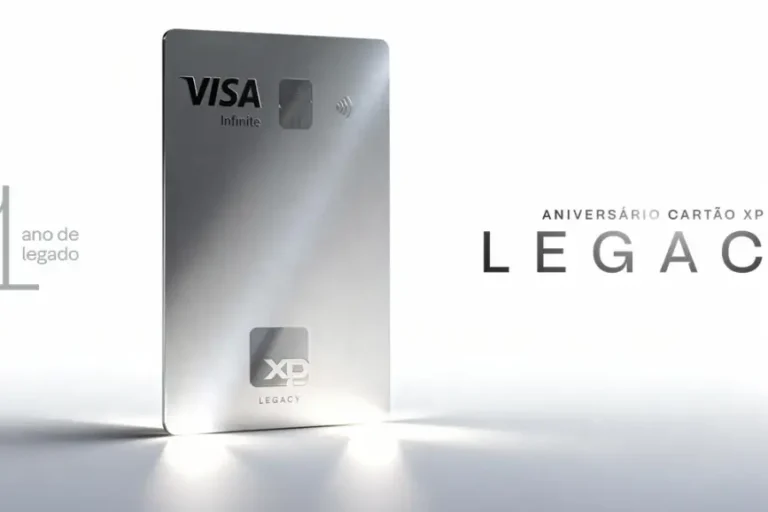 cartão xp legacy aniversário
